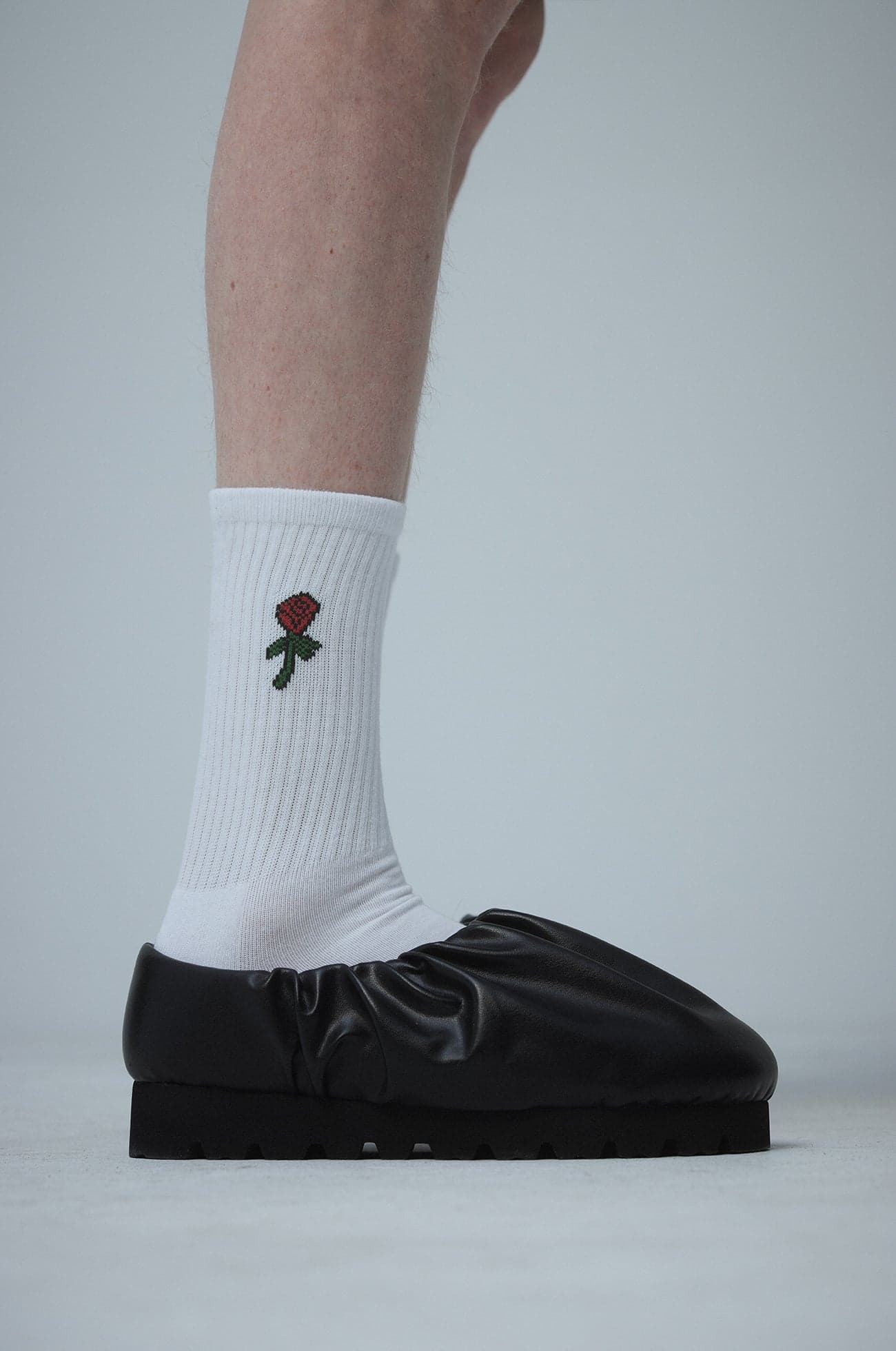 Garden logo socks White