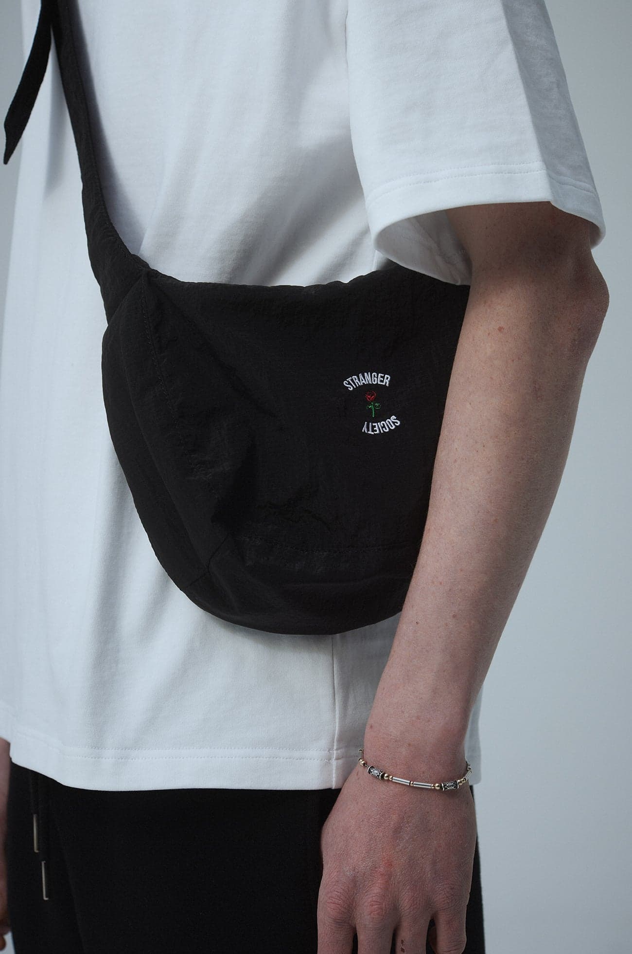 Black Crew logo Crossbody bag — view 3
