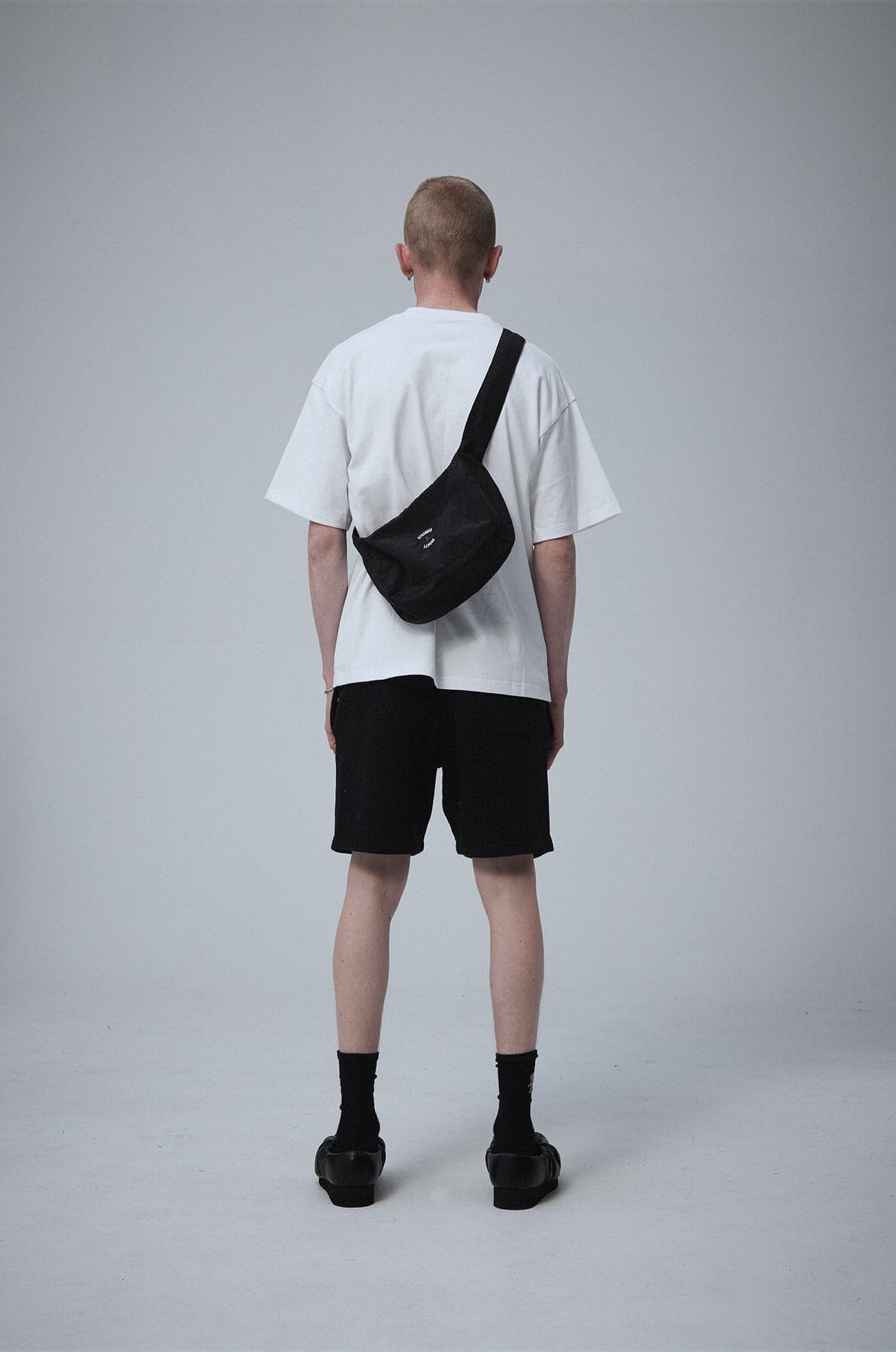 Black Crew logo Crossbody bag — view 4
