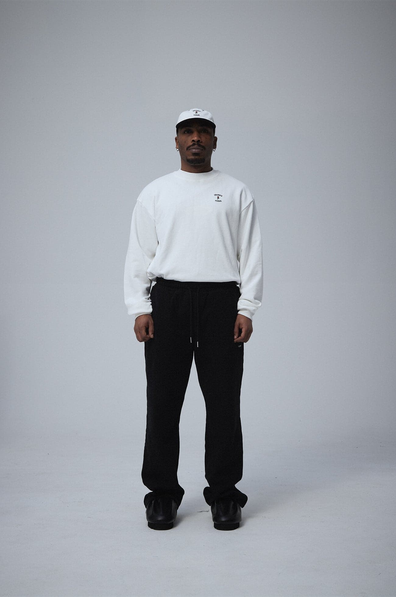 Crew logo longsleeve White — view 3