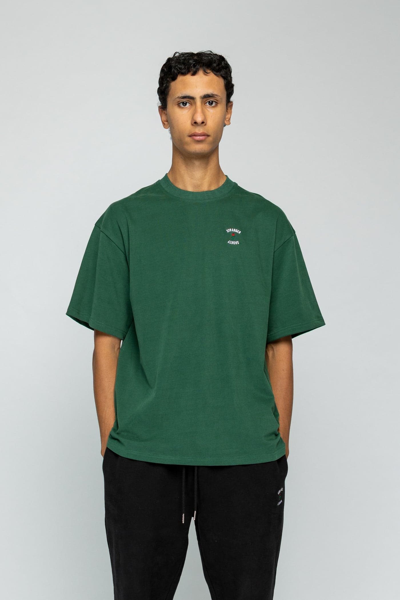 Crew Tshirt - Green — view 3