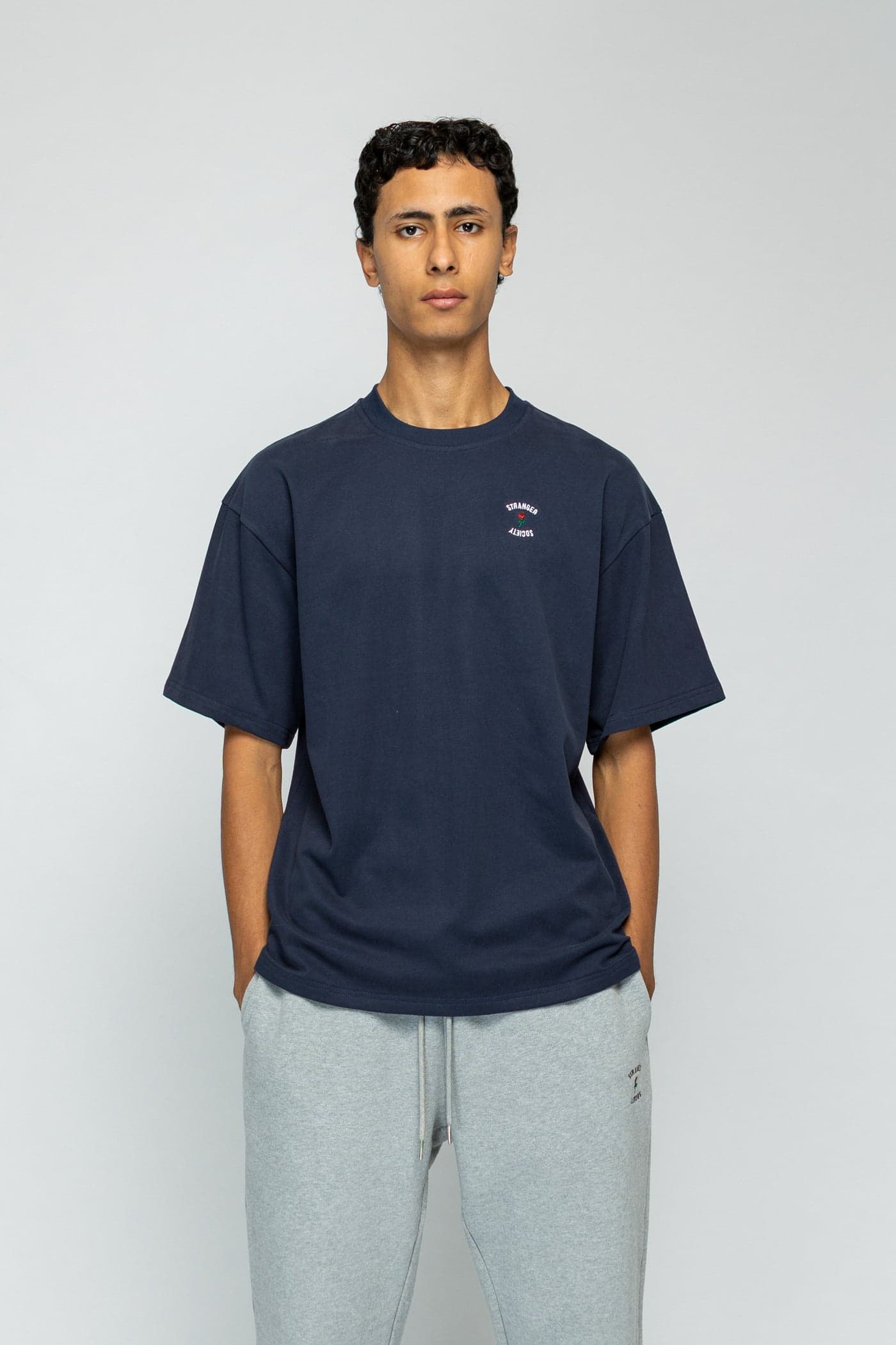 Crew Tshirt - Navy — view 3