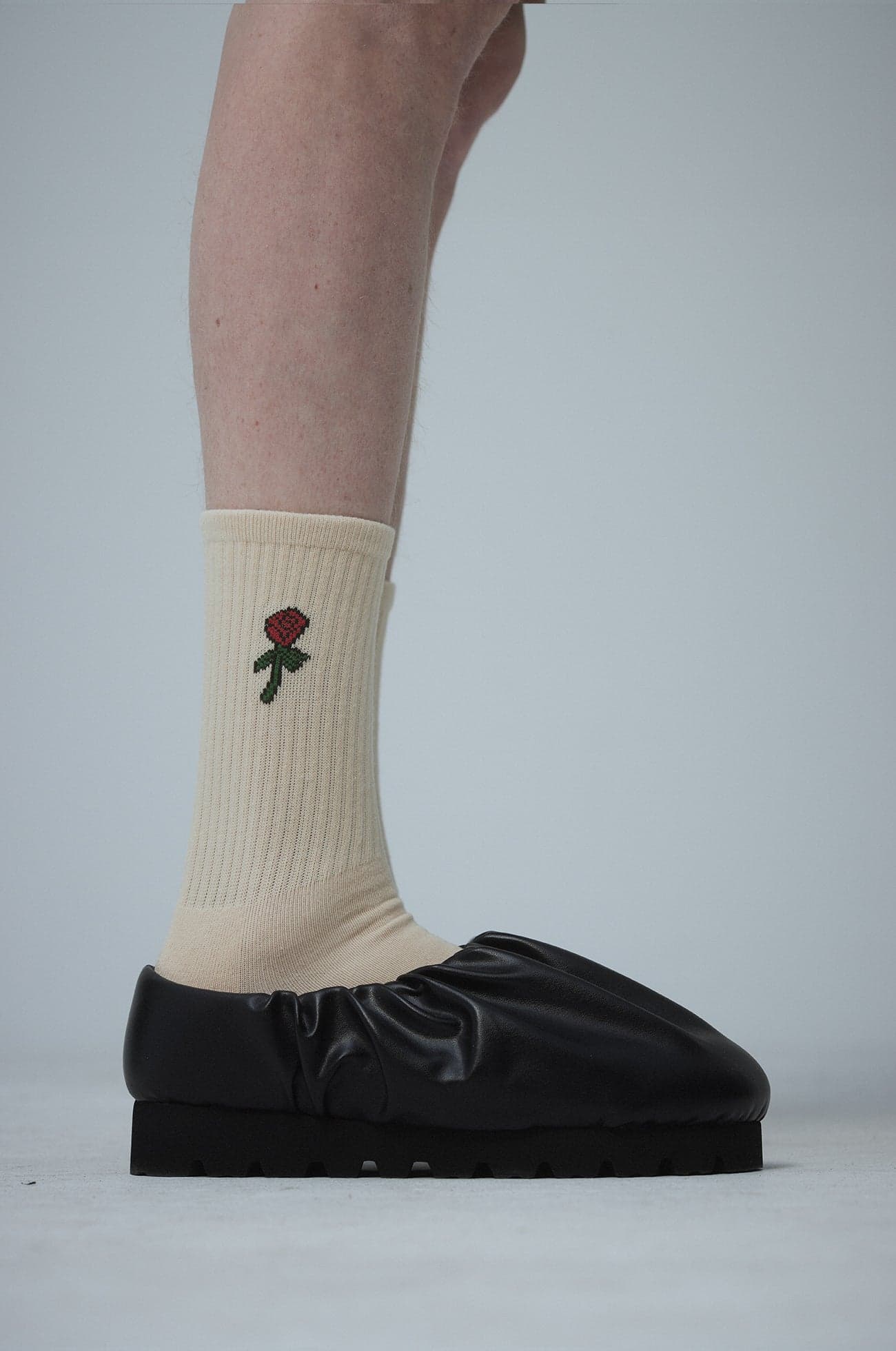 Garden logo socks Sand