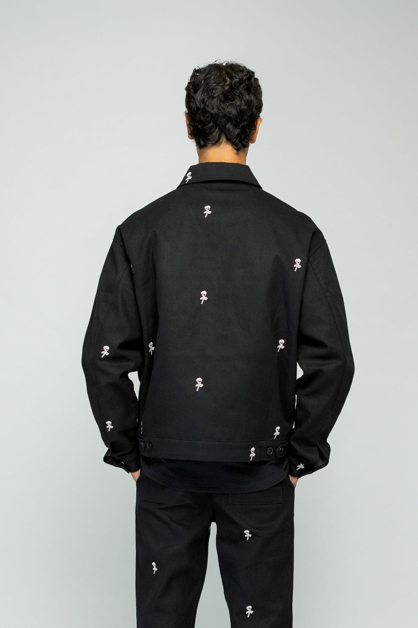 Roses Jacket - Black — view 4