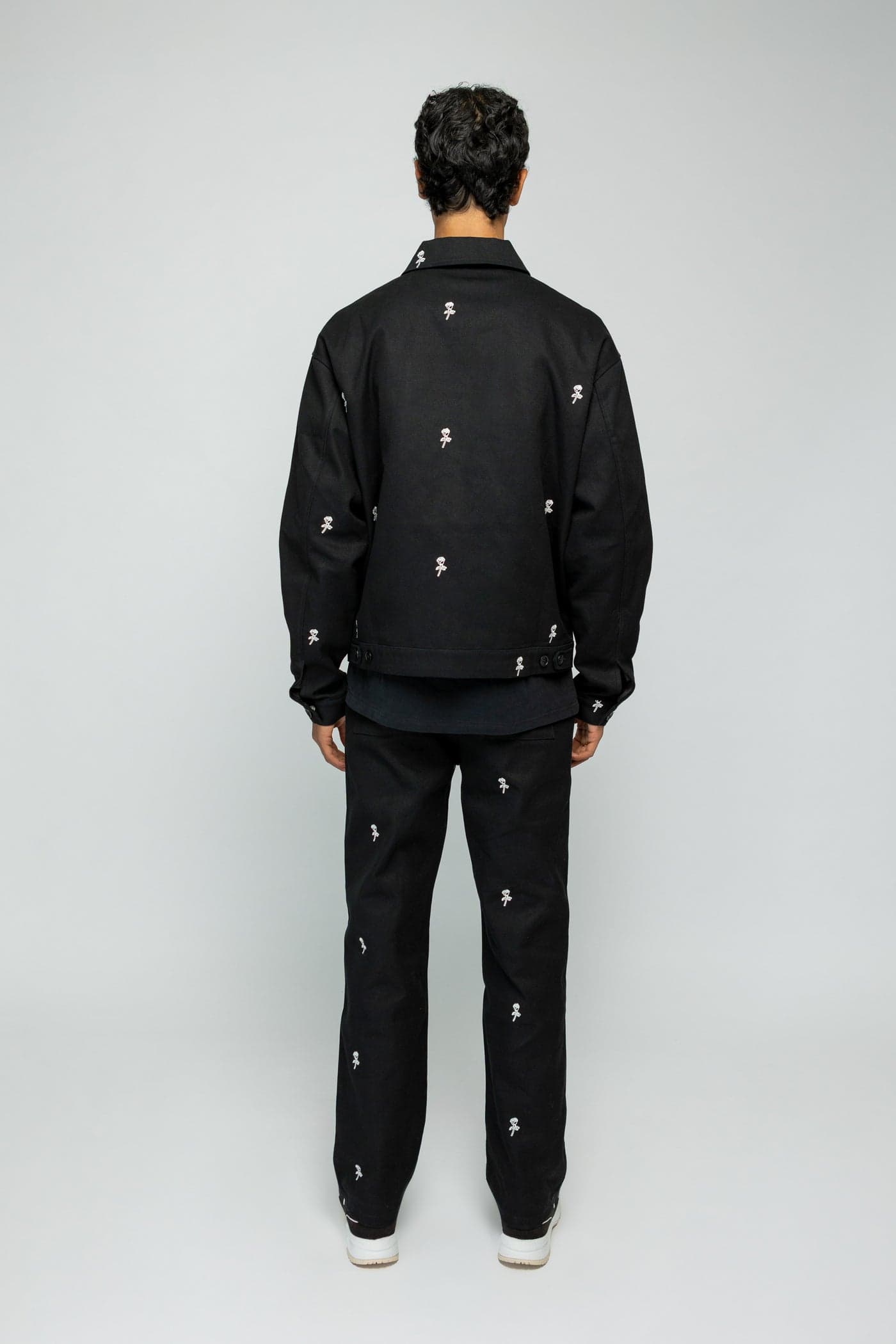 Roses Jacket - Black — view 7