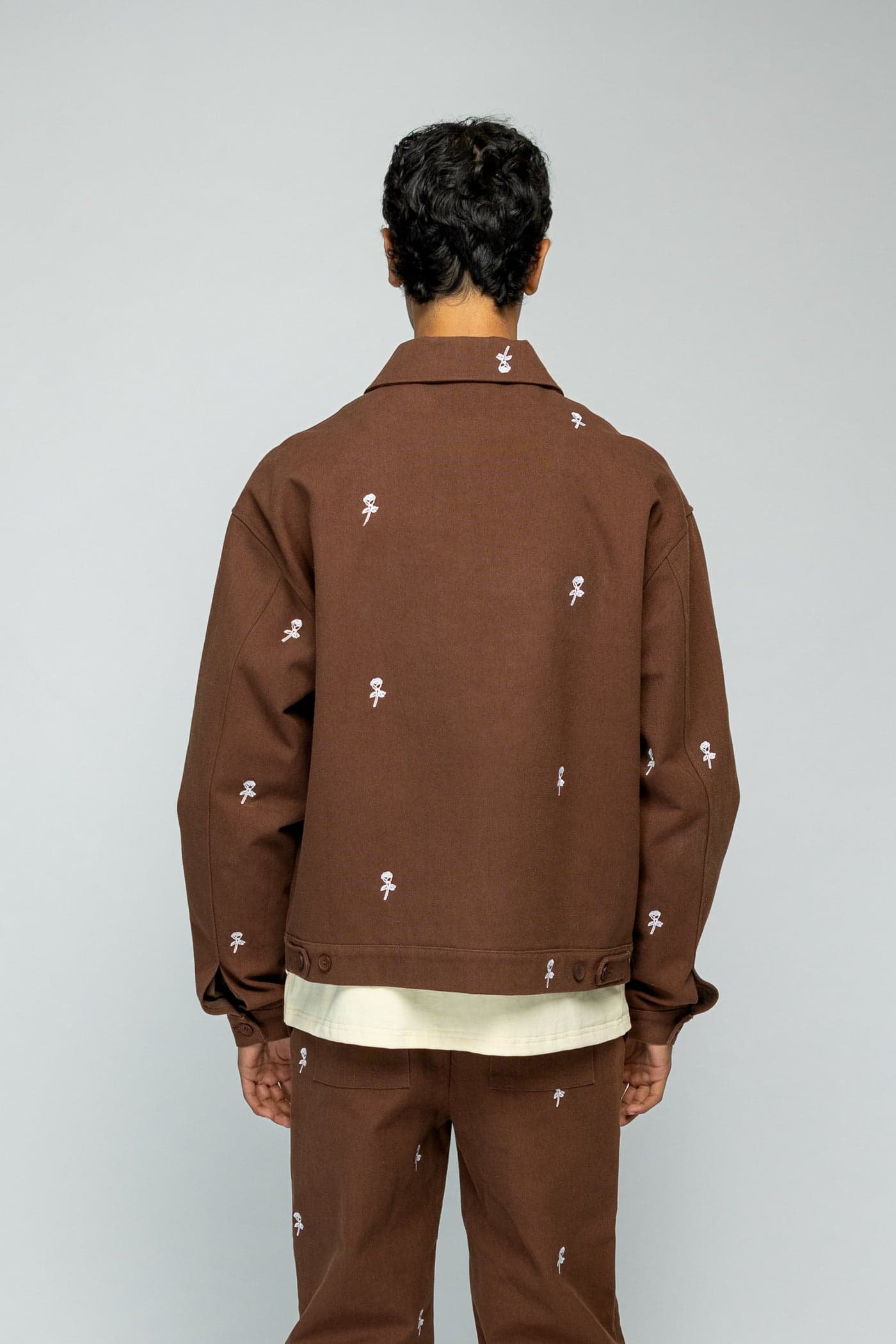 Roses Jacket - Brown — view 4
