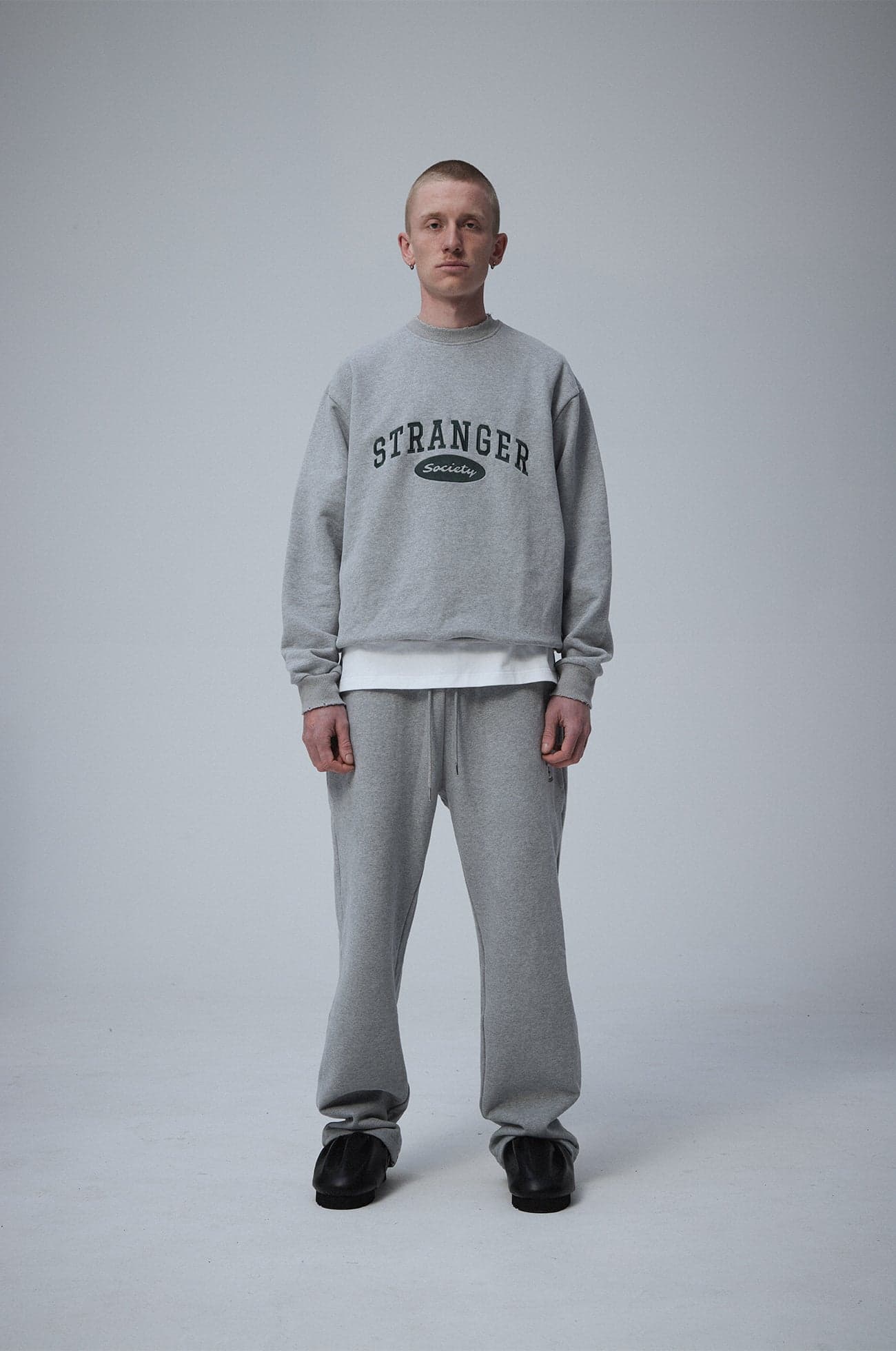 University crewneck Ash melange — view 3
