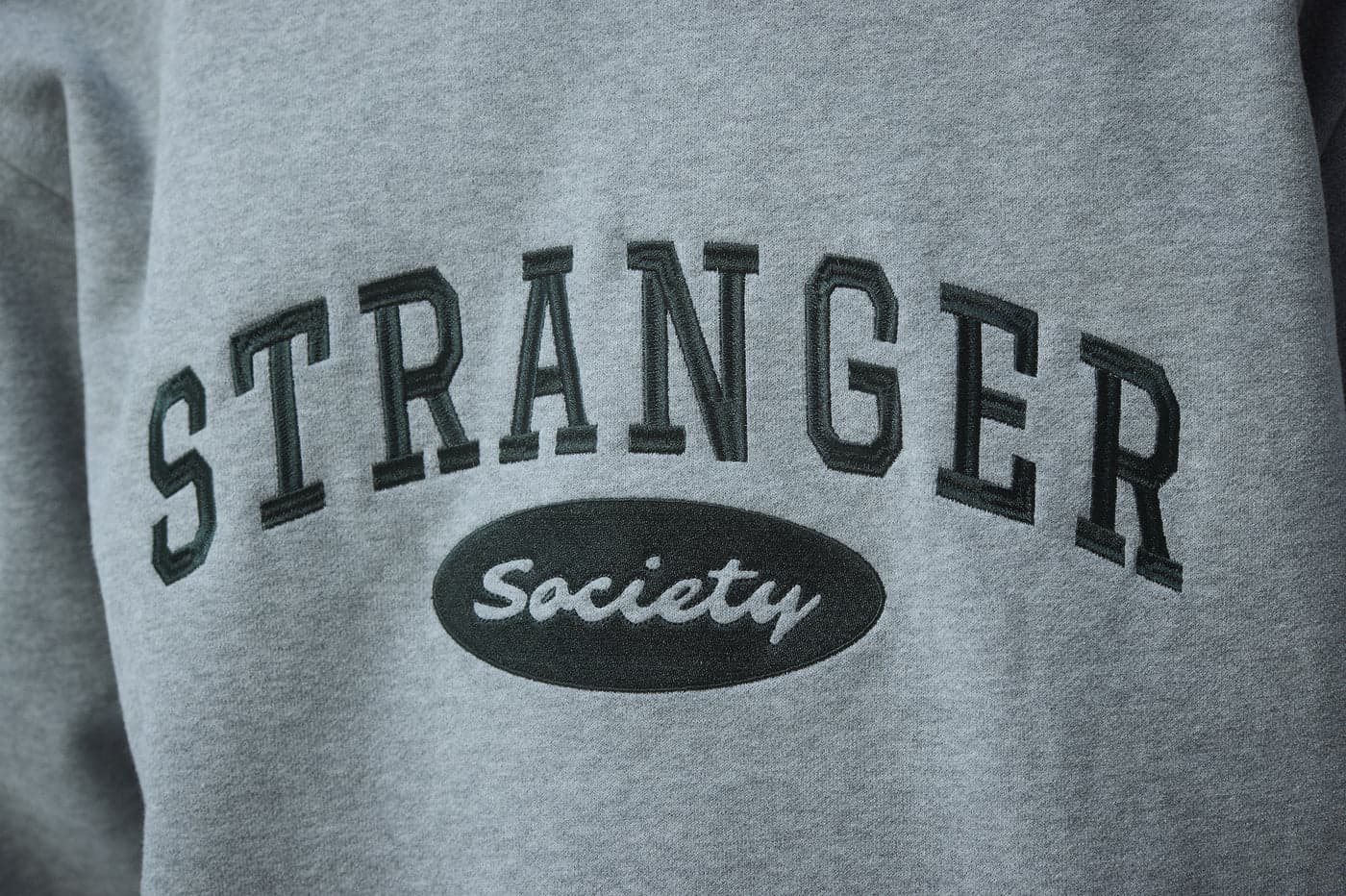 University crewneck Ash melange — view 4
