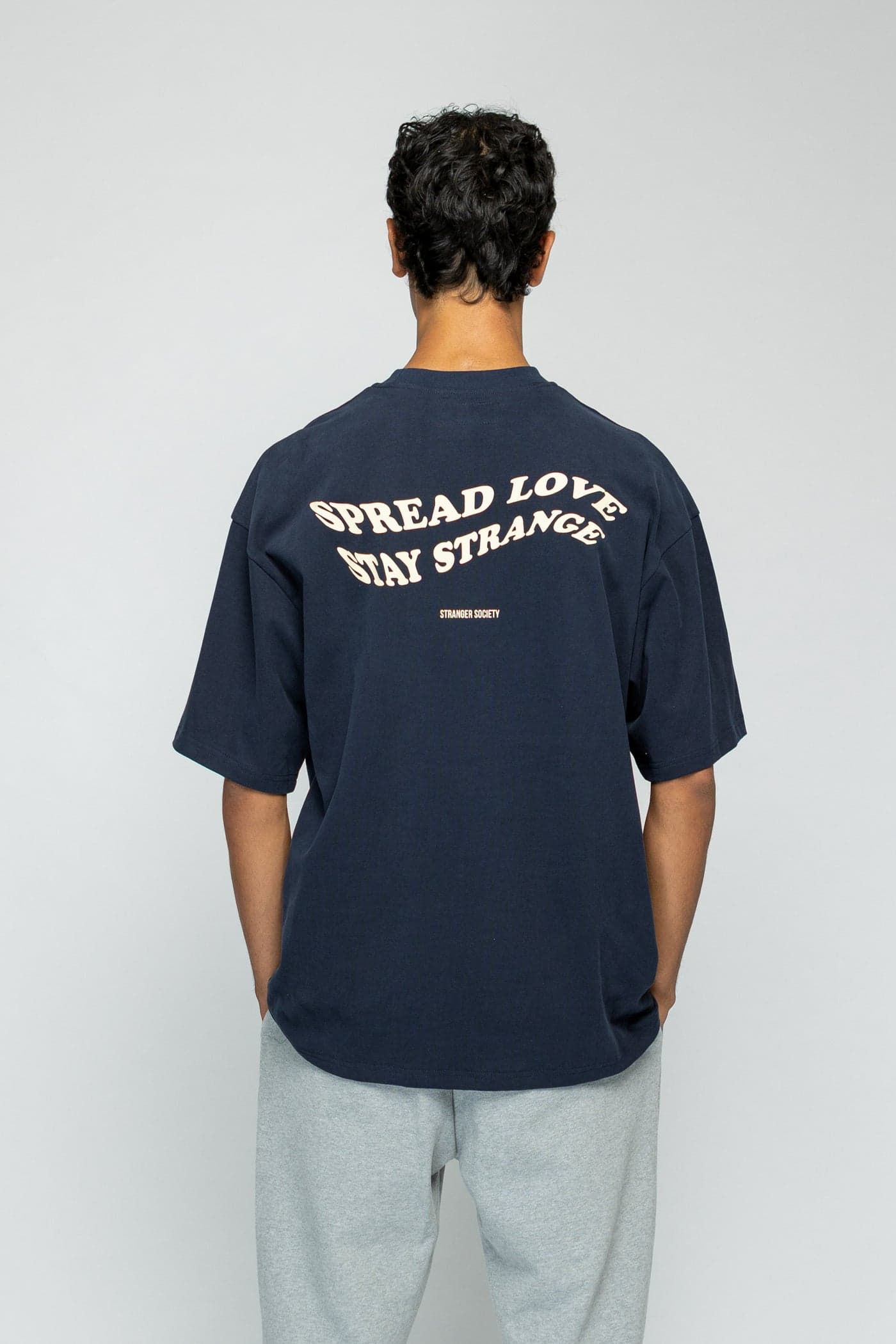 Wave Tshirt - Navy — view 3