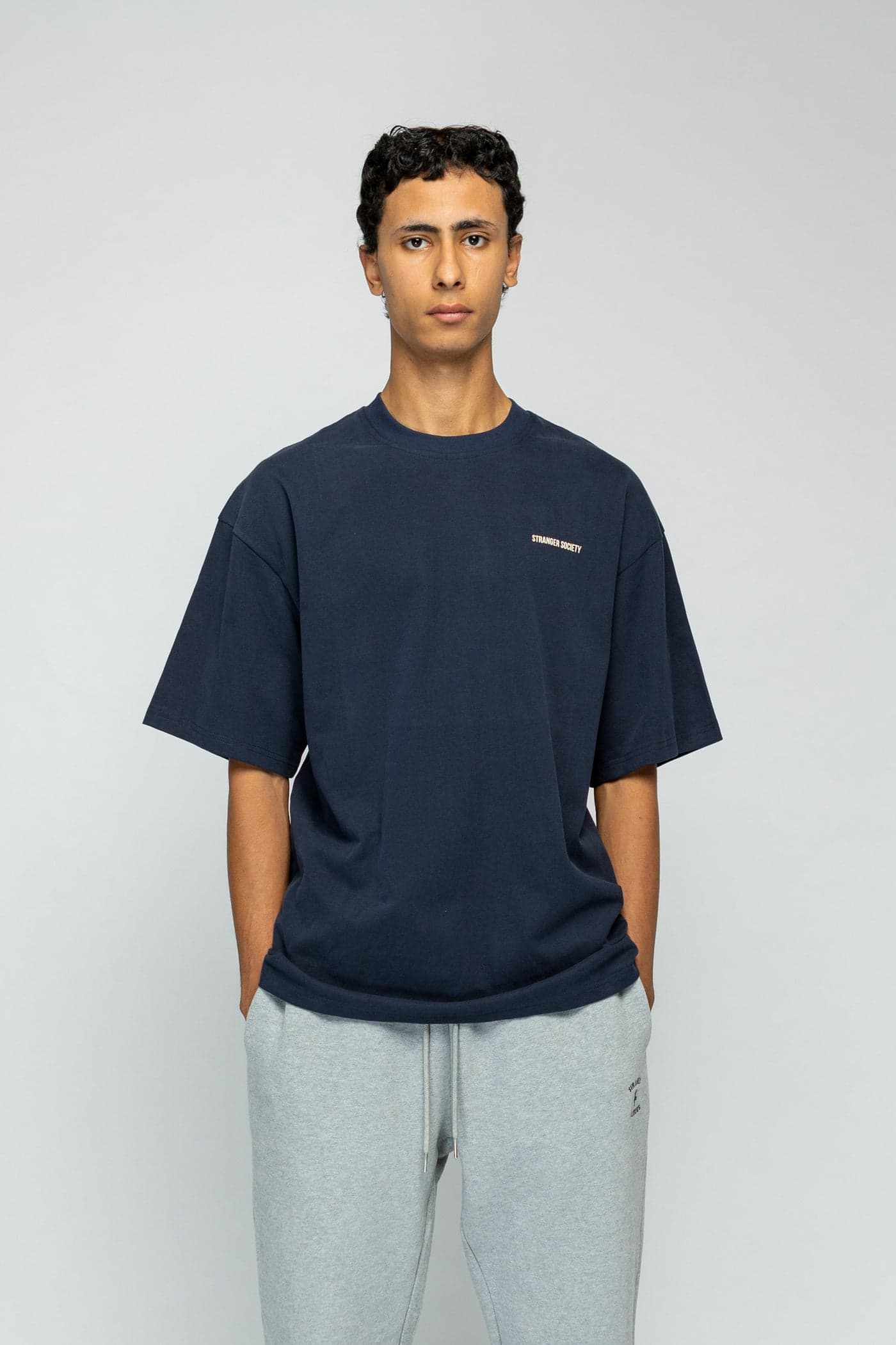 Wave Tshirt - Navy — view 4